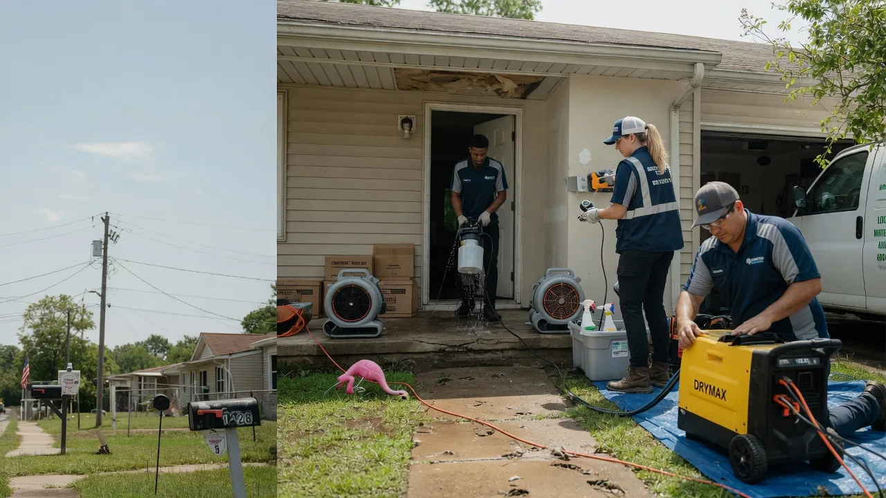 Storm Damage Water Removal in Worthville, KY near me